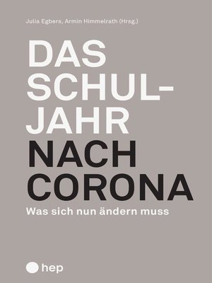 cover image of Das Schuljahr nach Corona (E-Book)